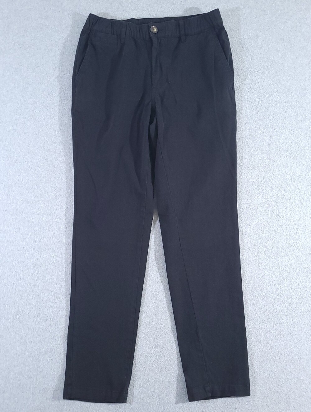 Cove Pants Mens 28 x 30 Black Regular Fit Stretch Chino Casual Pants USA